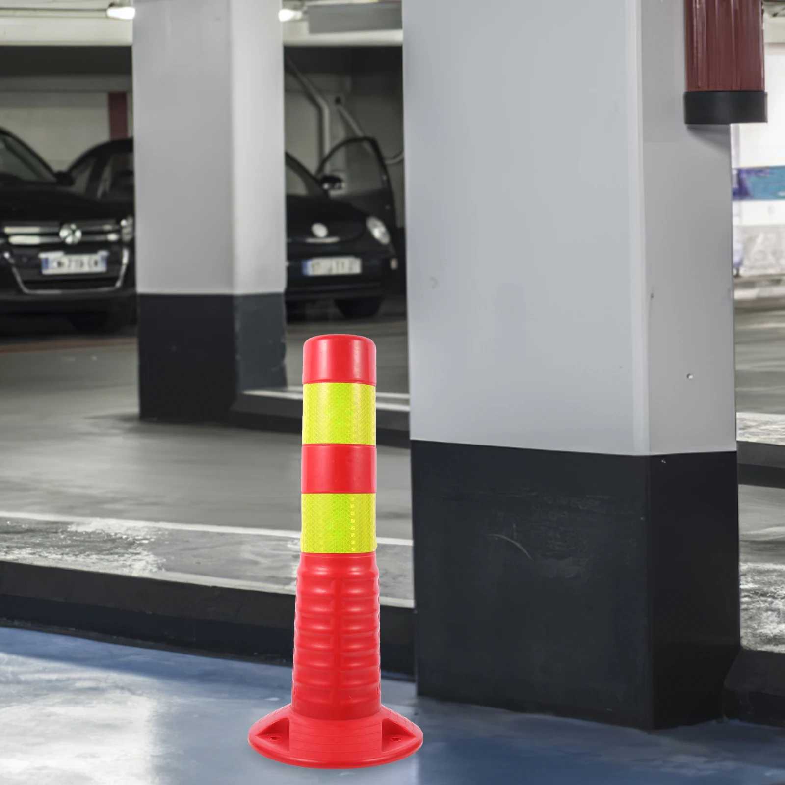 

Premium Anti Collision Barrier Warning Crash Column Plastic Reflective Road Safety Pile for Traffic Control