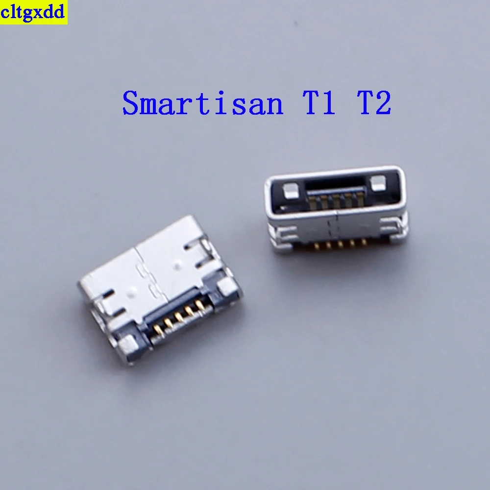 cltgxdd 1piece micro charging port FOR Smartisan T1 T2 Smartisan Nut 3 Type-c USB charger plug socket connector accessories