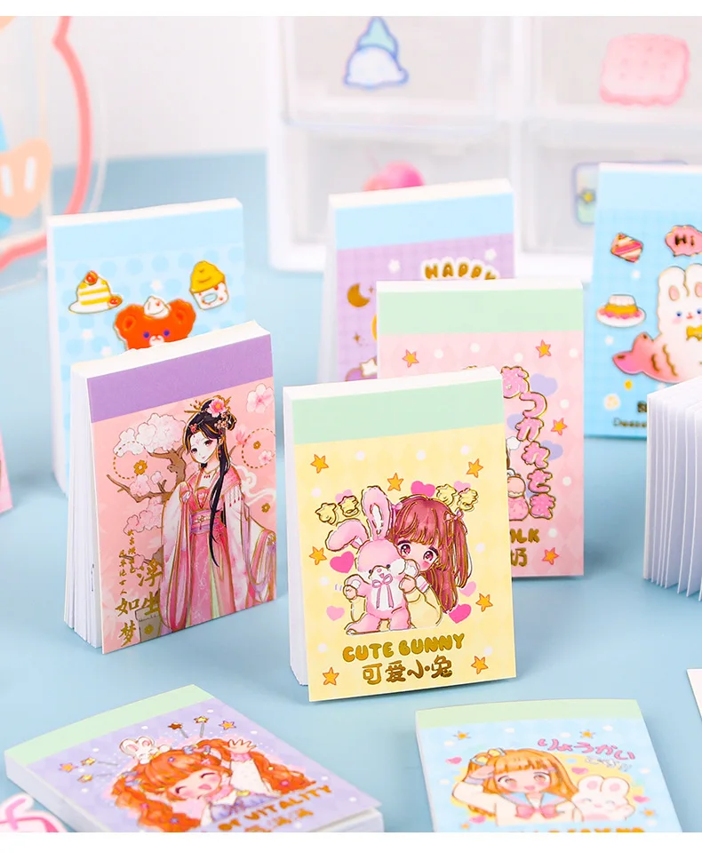 Cartoon Doudou Students Creative Stickers Wholesale Diy Hand Account Material Stickers Children's Cartoon Cute Stickers