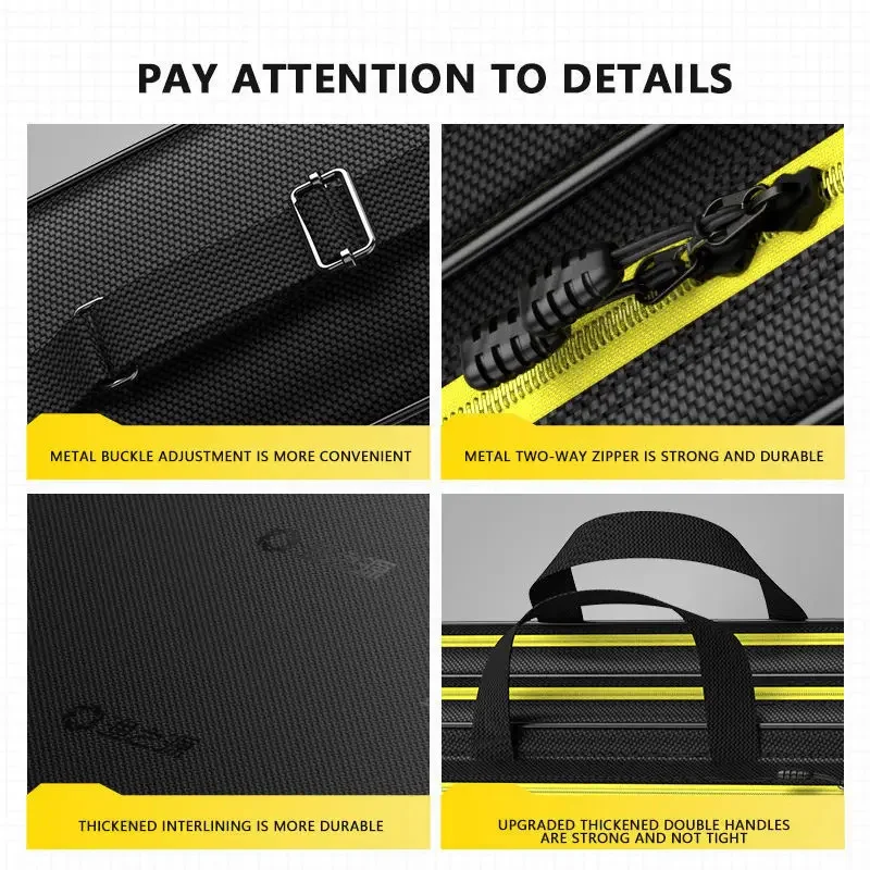 Portable Fishing Rod Bag Fishing Tackle Storage bag Convenient Fishing Rod Bag For Fishing Gear Fishing Accessories