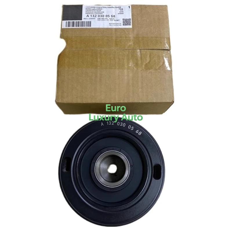 GENUINE A1320300568 Engine Crankshaft Pulley For 2009-2015 Benz Smart 451 ForTwo 3b21 M132 1320300568  A1320300268  1320300268