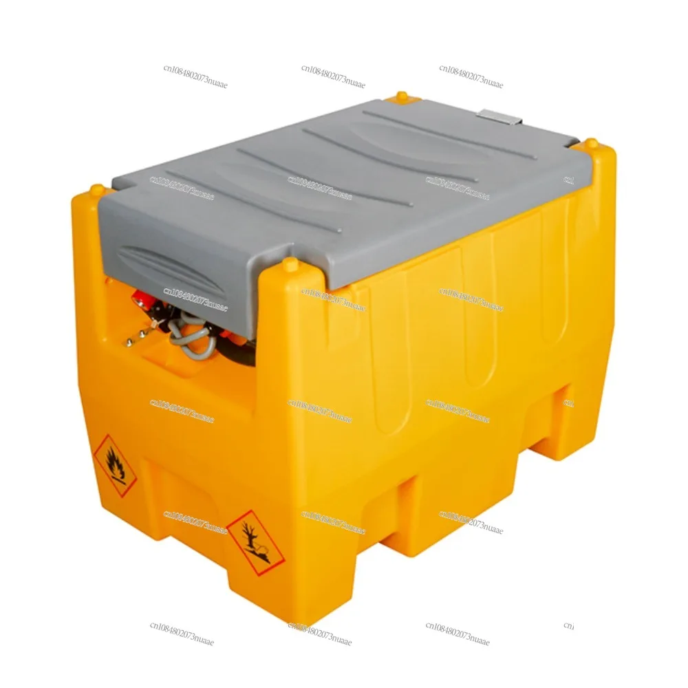 240L/480L Plastic Custom Color Transport Mobile Tanker Portable Diesel Tank with Truck Fuel Pump
