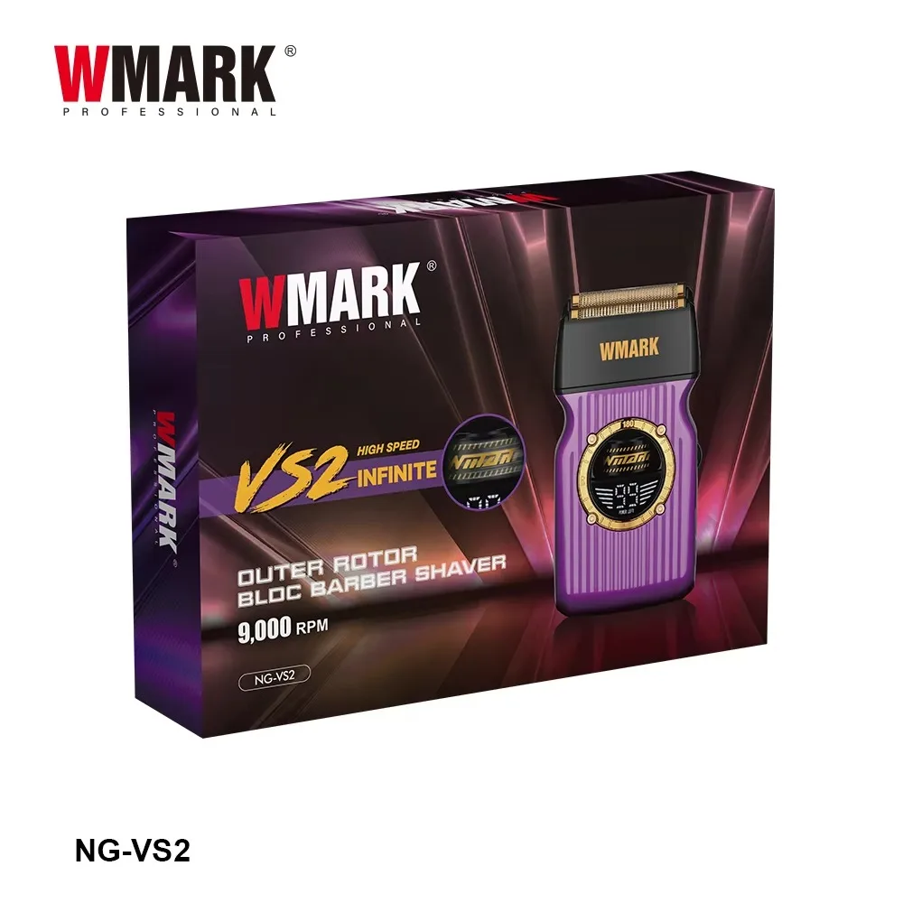 WMARK VS2 電動シェーバー 9000RPM WMARK Shaver Professional Beard Trimmer 9000 RPM Electric Shaving