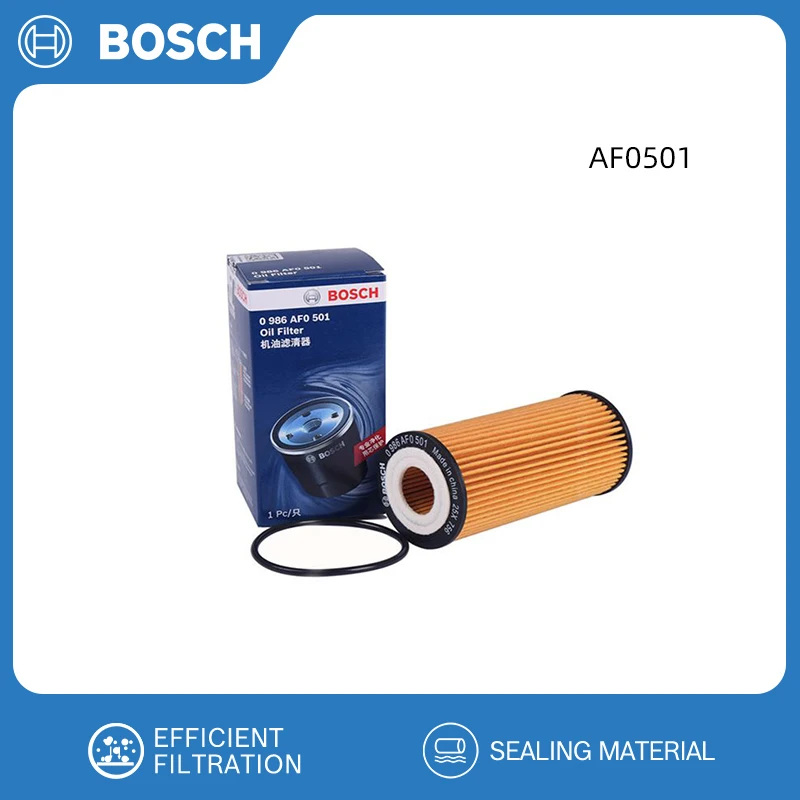 BOSCH AF0501 Oil Filter Fits Volkswagen Lamando Passat GOLF VII Beetle Audi A3 A4L Q5 SKODA SUPERB 06L 115 562 A 06L 115 562