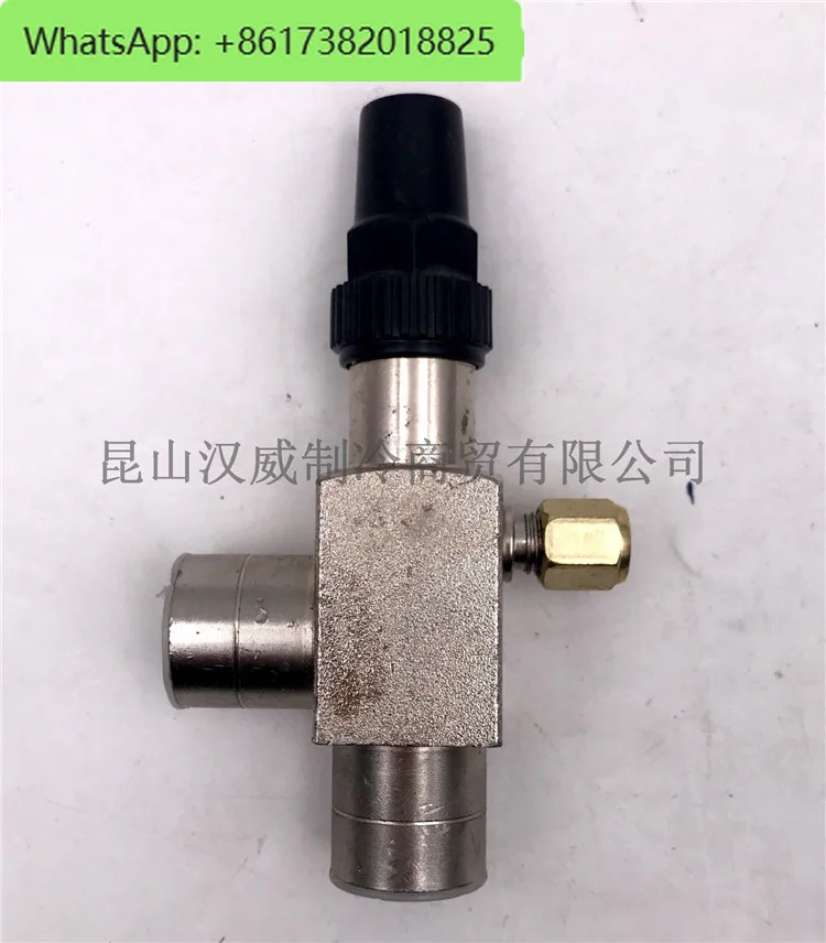 Válvula de rack Válvula de ângulo reto, válvula de suporte DG8 Válvula de ângulo reto DG4 1/4 * 3/8