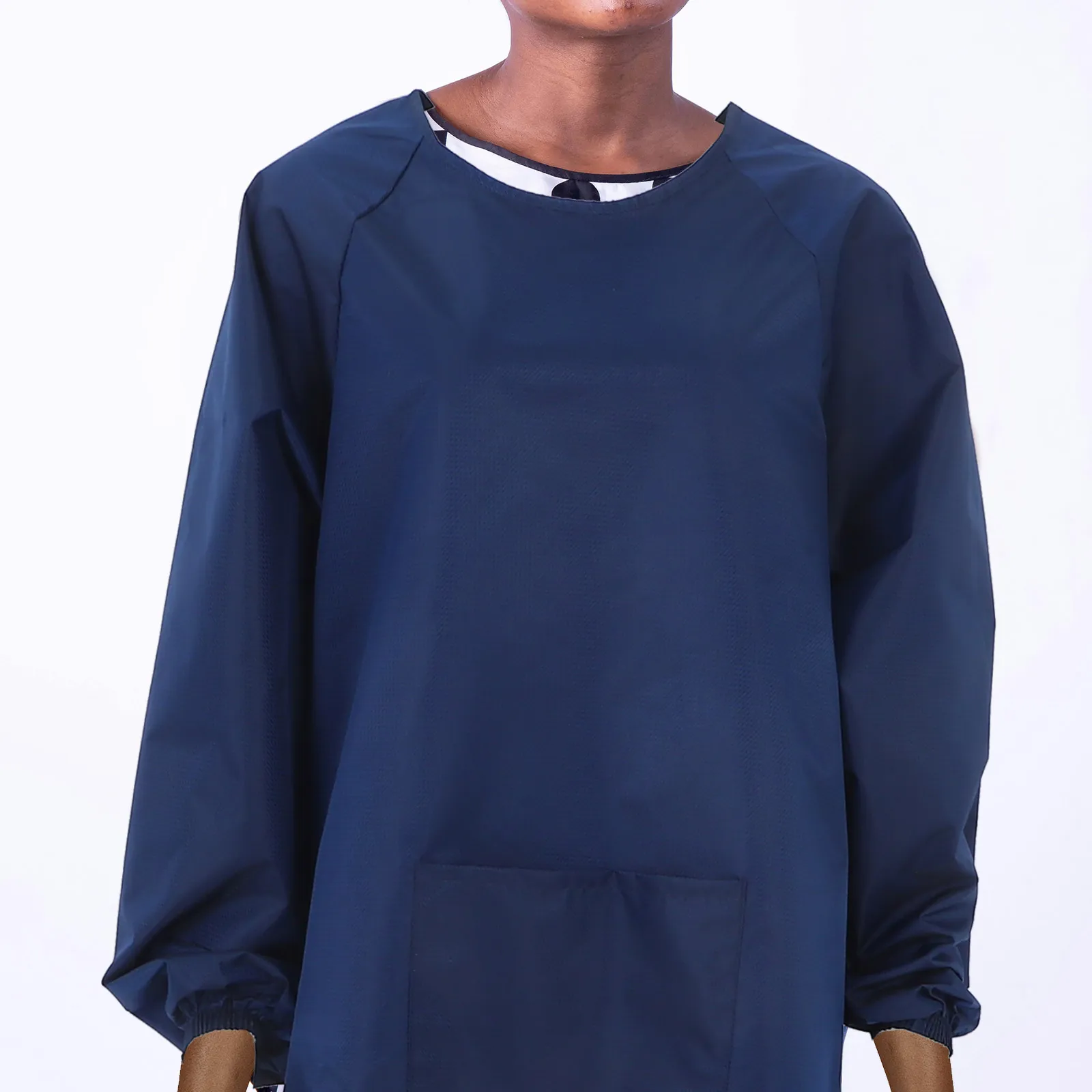 

Waterproof Oilproof Unisex Polyester Apron Long Sleeve Smock Household chores Painting Overalls Laundry