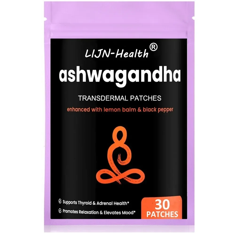 

Ashwagandha Transdermal Patches Natural Energy, Performance & Mood Support 30 Patches