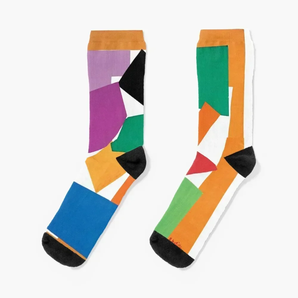 Favourite Artists - Matisse, The Snail Socks sports stockings Sports kawaii Novelties Socks Ladies Men's