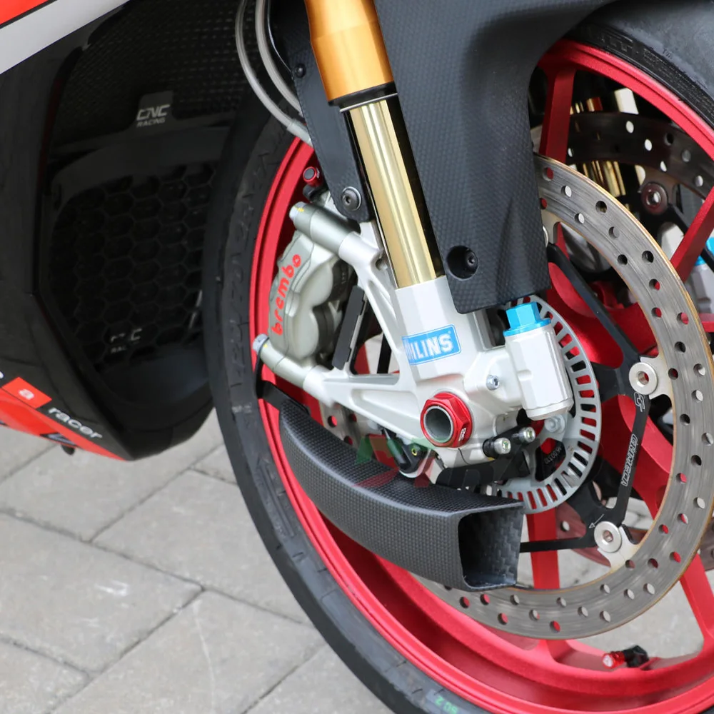 لسوزوكي هايابوسا GSX1300R 2008-2025 B-KING GSX1300BK 2008-2009 ألياف الكربون قرص فرامل قنوات التبريد الفرجار المبرد قناة #3