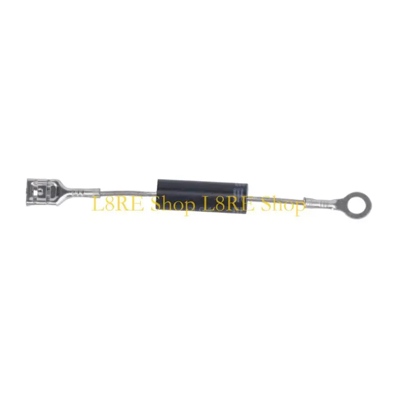 L8RE Microwave Oven Diode Replacement Part for High Circuit Service, Encapsulated Component with Metal Terminals for Routine