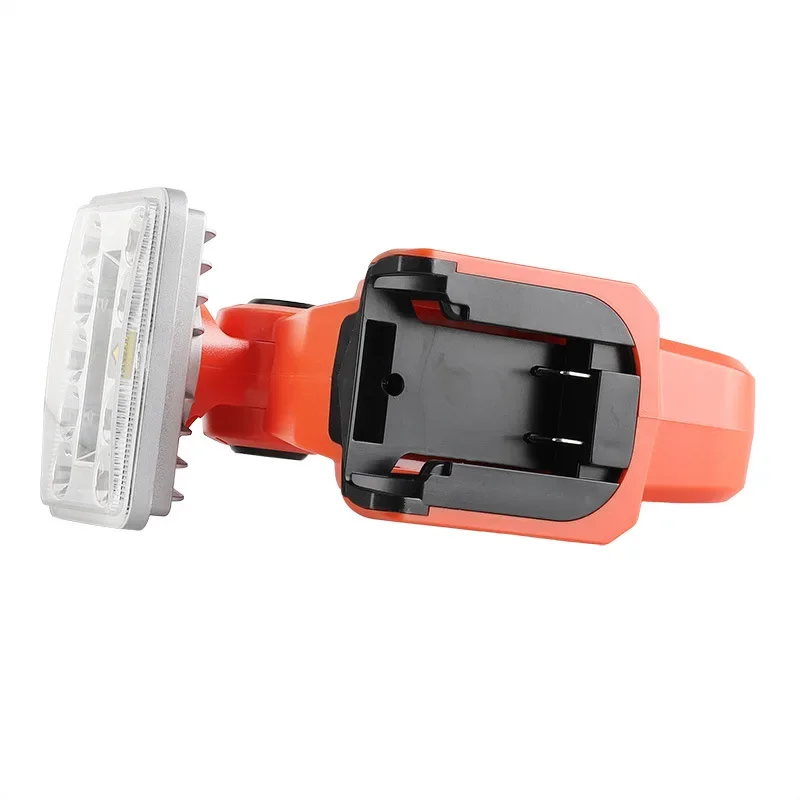 Cordless 18V LED Work Light for Black and Decker 14.4-20V Lithium Battery Outdoor Portable Lantern Flashlight with USB Port New