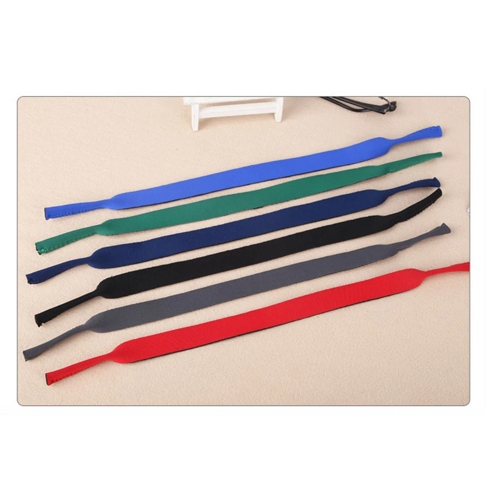 

Sports Glasses Strap Eyewear Retainer Cord Lanyards Adjustable Soft Neoprene Long Use Swimming Goggles Holder Sunglasses
