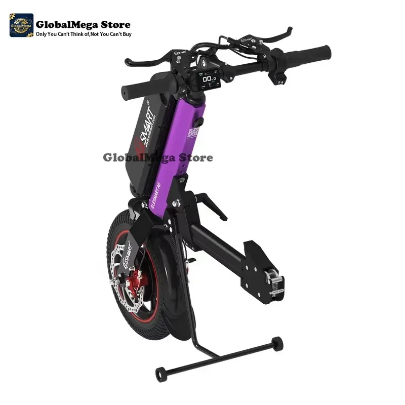 A6 New 500w Electric Handbike 12inch Attachment Handcycle For Disable Elderly Handicap