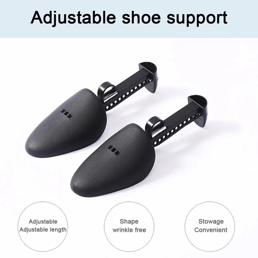 1/2/3Pair Plastic Shoe Stretcher for Men Women Leather Shoes Adjustable Portable Shoe Tree Stretcher Boots Rack Anti-deformation