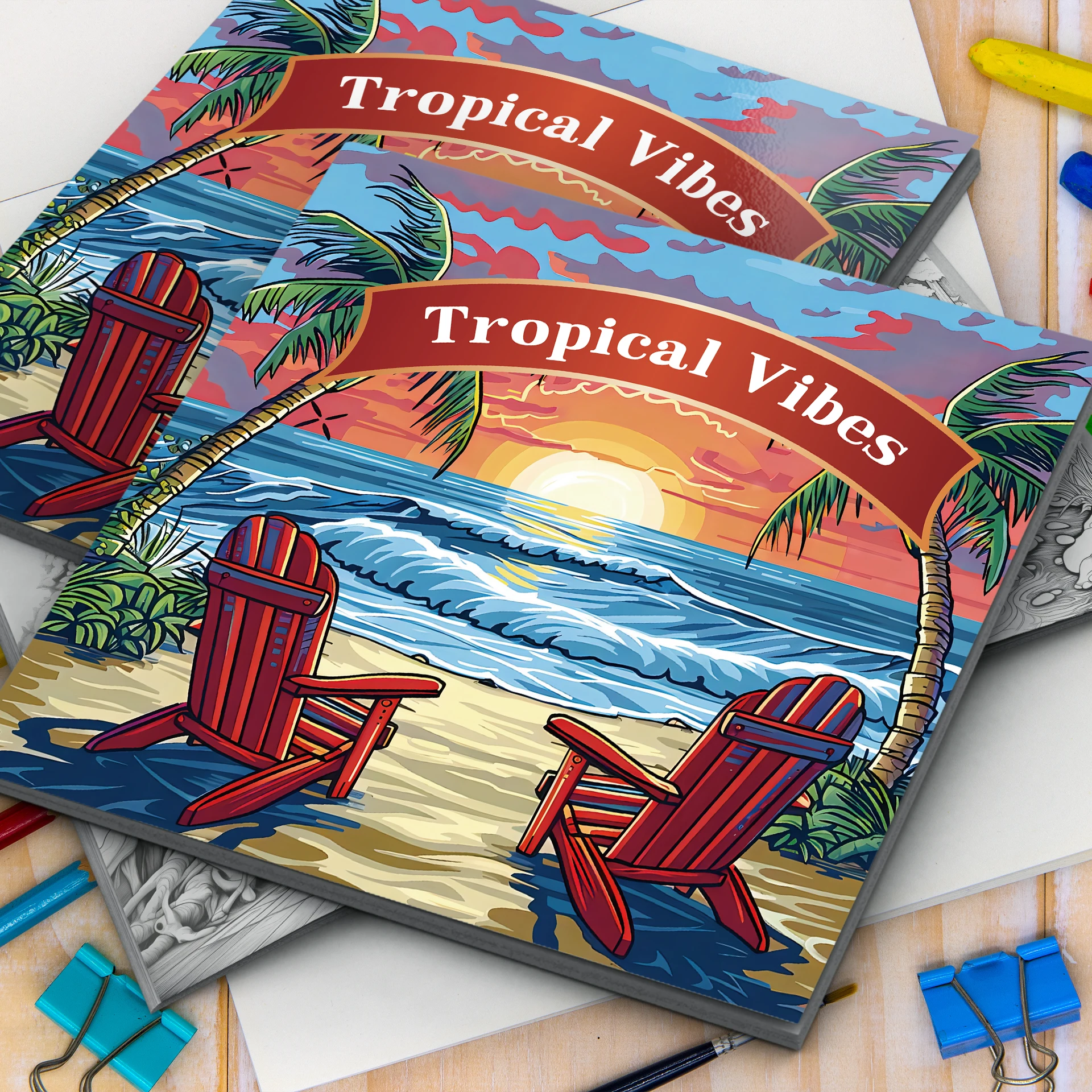 1 قطعة كتاب تلوين المشاعر الاستوائية 20 صفحة الكبار كتاب صور هدية لحفلة عيد ميلاد تخفيف التوتر قتل الوقت كتب الرسم