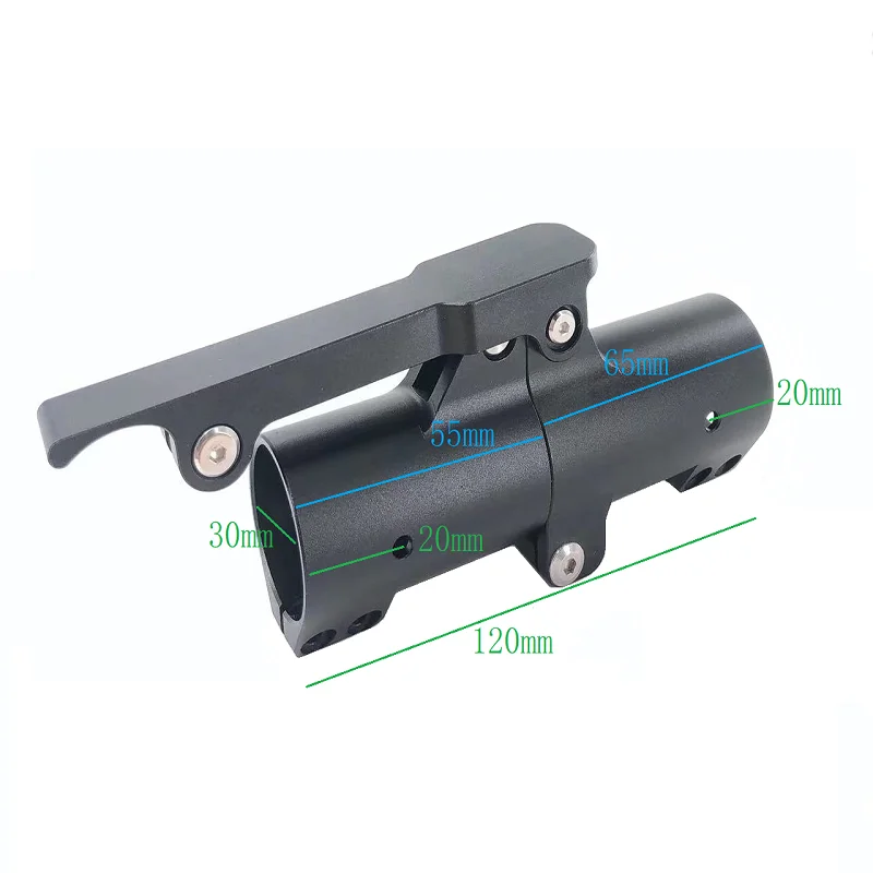 D25/30/35/40mm agricultural plant protection machine horizontal folding parts drone rack self-locking anti-virtual folding machi