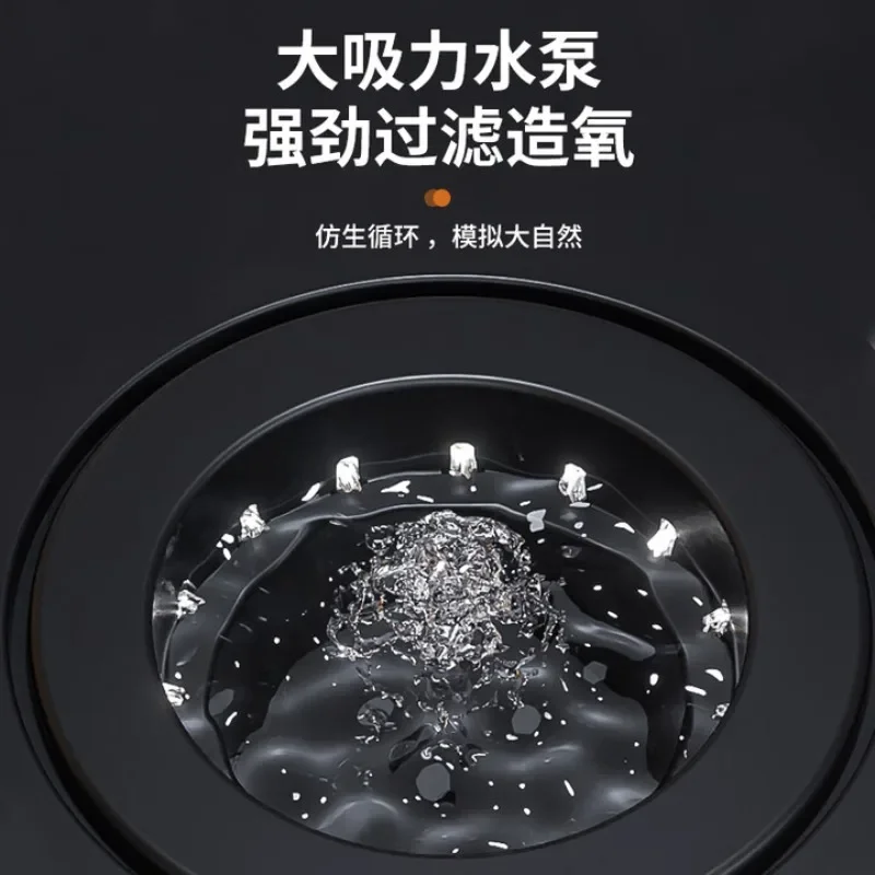 Fish tank integrated self-circulation water-free fish household small desktop fish tank