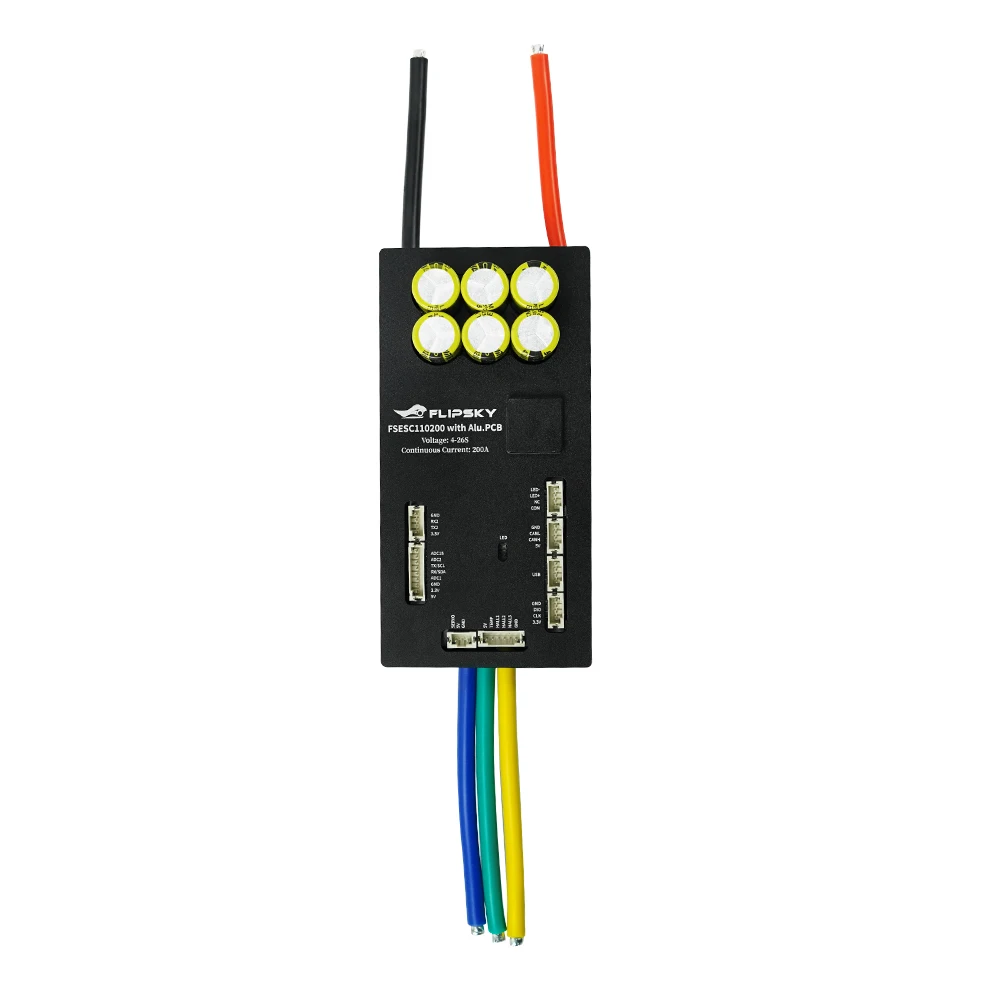 Flipsky FSESC 110200 High Voltage 110V 200A With ALU PCB Based on VESC for Fighting Robot Surfboard AGV Robot Electric Scooter