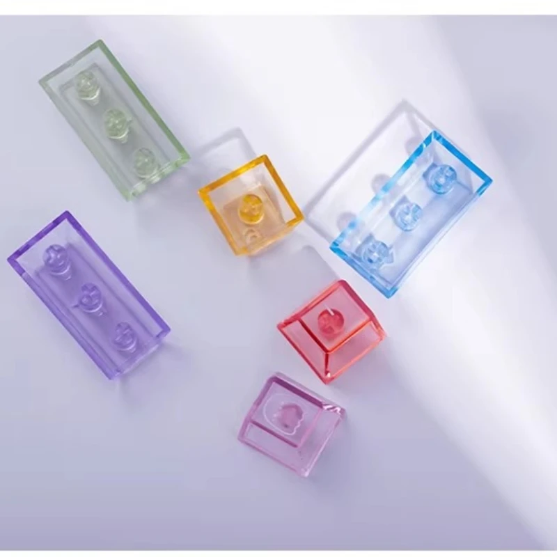 

Клавиатурные колпачки KCPMASTER Candy Rainbow: прозрачные, настраиваемые, для ПК, в стиле Cherry, милые мультяшные аниме-колпачки для геймеров, дизайнерские подарки