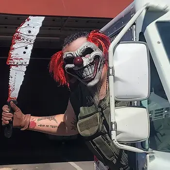 10 best sales Gruselige Clownmaske - №5