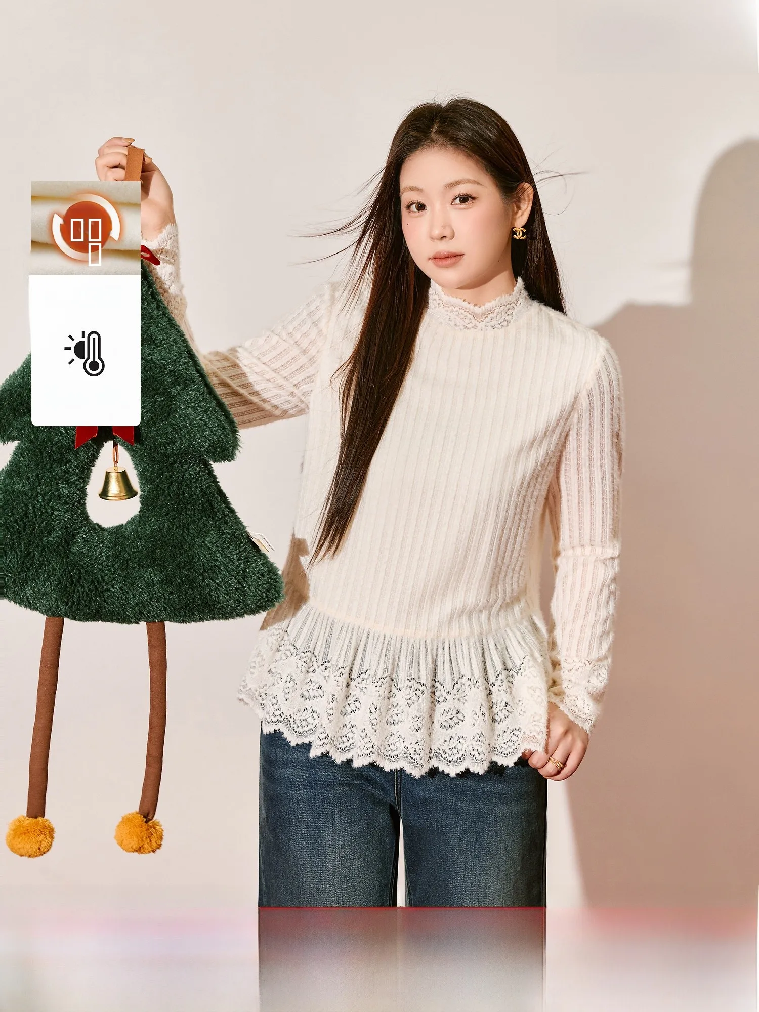

Blue Language Large Size Ele Thiened f High Collar Base irt Winter New Sle Warm Inner Wear Top Soft Nylon Fabric
