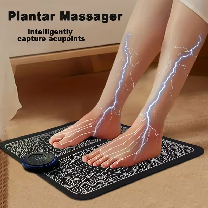 Remote Control Intelligent Foot Massager Pulse Therapy Foot Massager for Men and Women to Relieve Fatigue Foot Massage