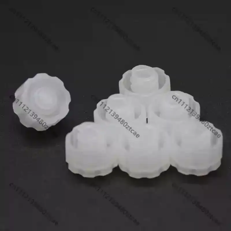 Corrosion Resistant Plastic Luer Cap, Syringe Tip Protective Plug Dispensing Accessory