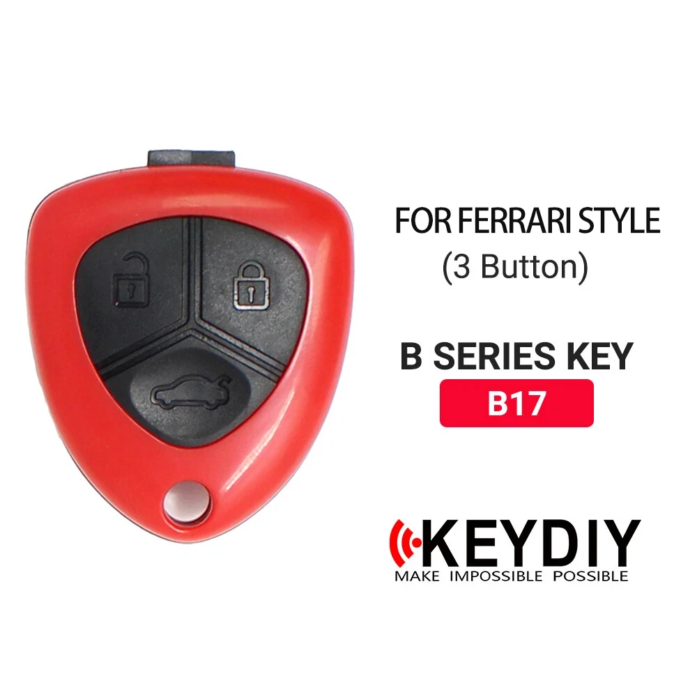 

KEYDIY B Series B17-3 3-кнопочный универсальный пульт дистанционного управления KD для KD900 URG200 KD-X2 mini KD для Ferrari Style