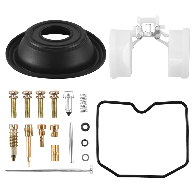 Carburetor Repair Kit Configure Vacuum Diaphragm And Float For Kawasaki ZRX400/ZRX-II ZR400C/E/F Keihin 1989-1997