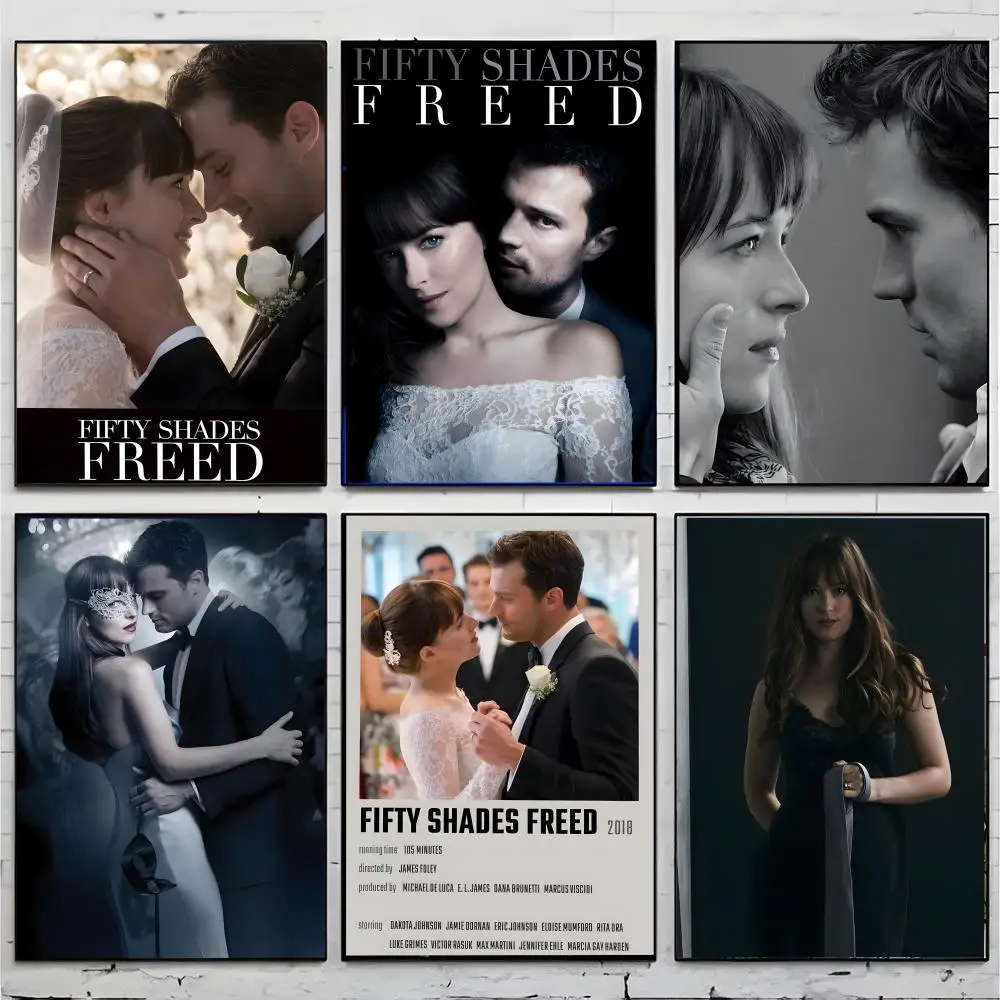 romance movie F-Fifty Shades Freed Poster Superior Home Space Pub Indoor Decorative Art & Home Decor