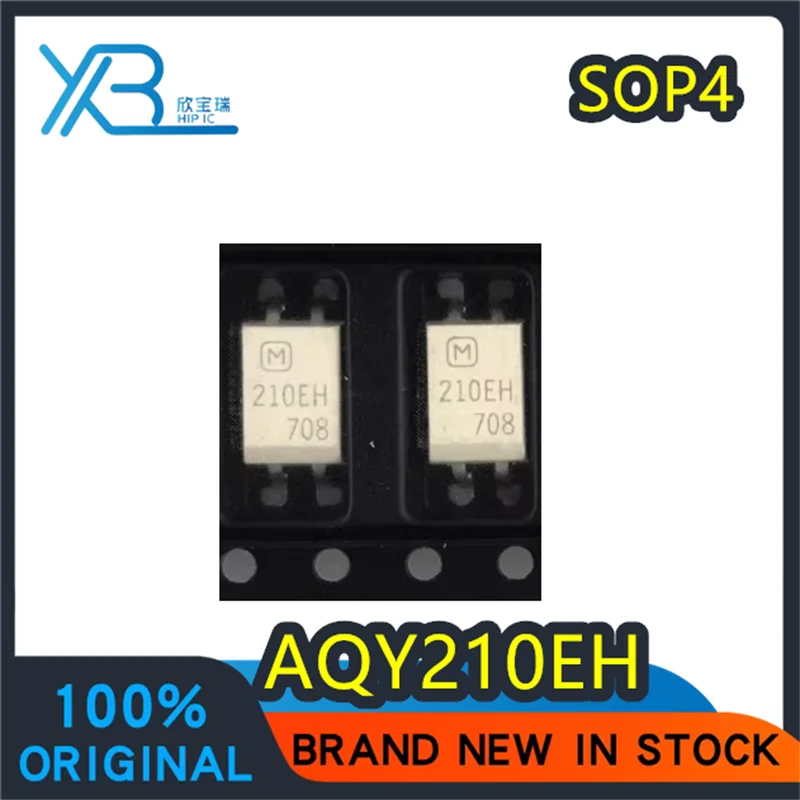

(10/100 pieces) AQY210EH AQY210 210EH SOP-4 SMD brand new original optocoupler white optocoupler spot electronics