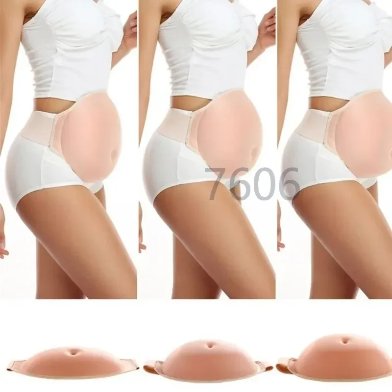 Film and Television Performances Fake Belly Stage Props Men Experience Pregnancy Fake Belly