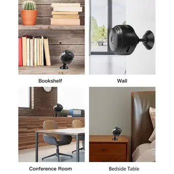 A9迷你高畫質720P智慧家庭安防IP WiFi鏡頭,支援手機遠端監控和手機遠端應用程式。 10 最佳銷售 手機相機 - №9