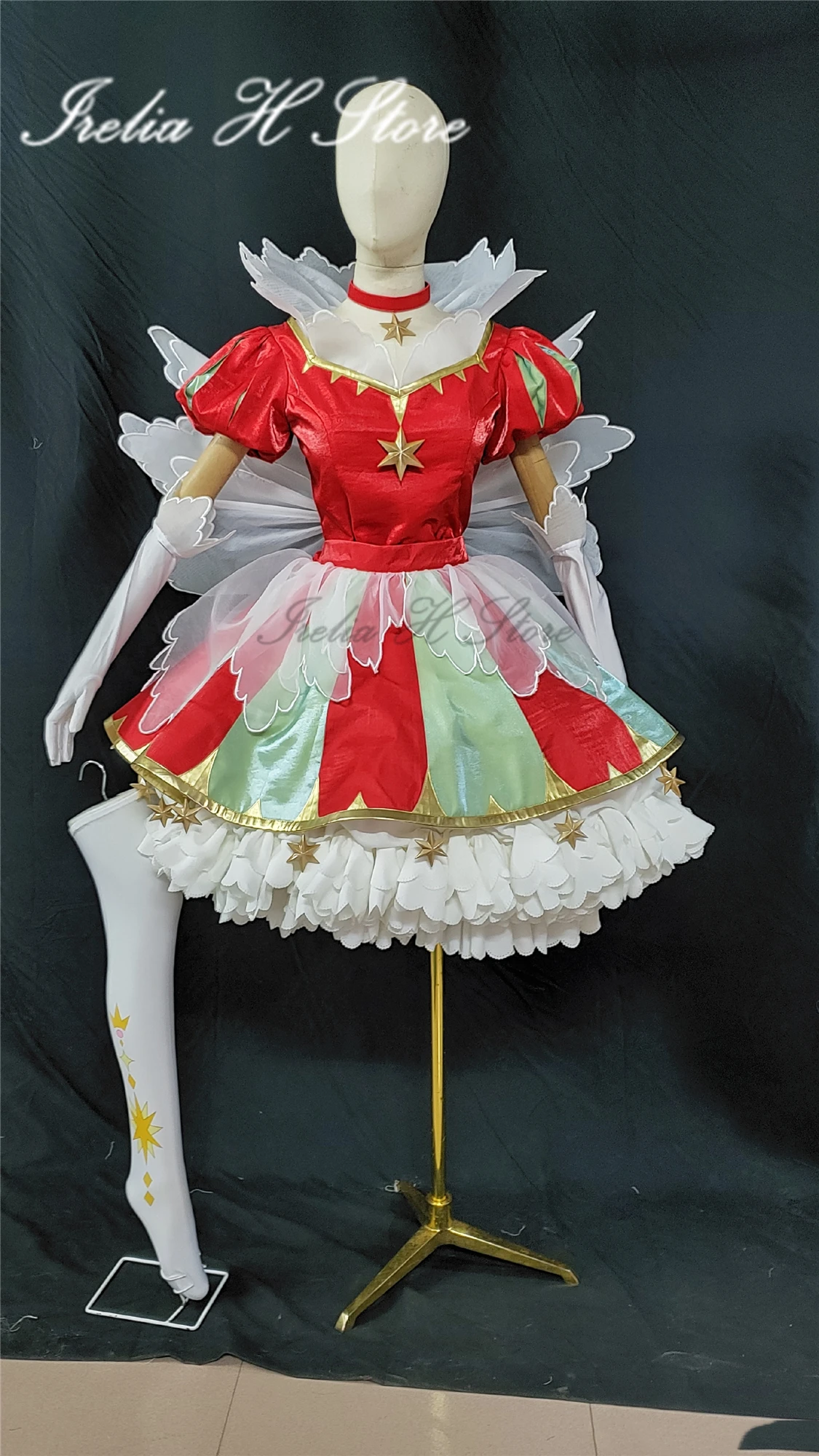 Irelia H Custom size Card Captor Sakura Cosplay Costume 15th Anniversary Anime Dress female