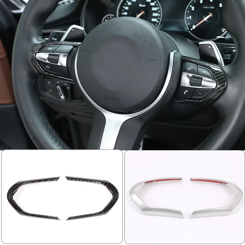 For BMW F20 F22 F21 F30 F32 F33 F36 F06 F12 F13 X5 F15 X6 F16 M-Sport ABS Steering Wheel Decoration Frame Trim