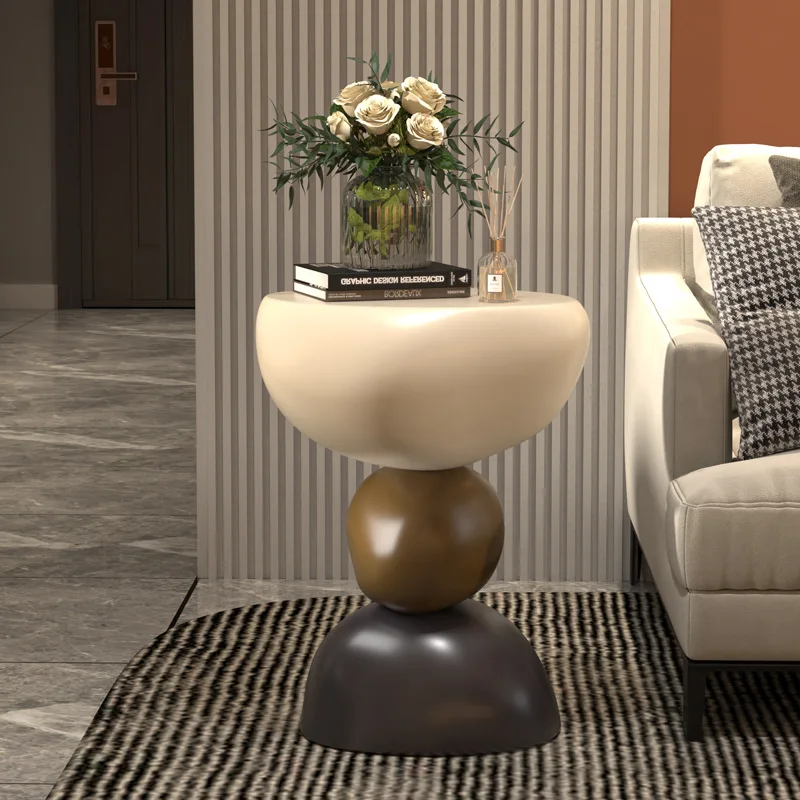 Factory Direct 2026 Top Rated Left Look, Creative Nordic Small Side Table Simple Modern Small Coffee Table