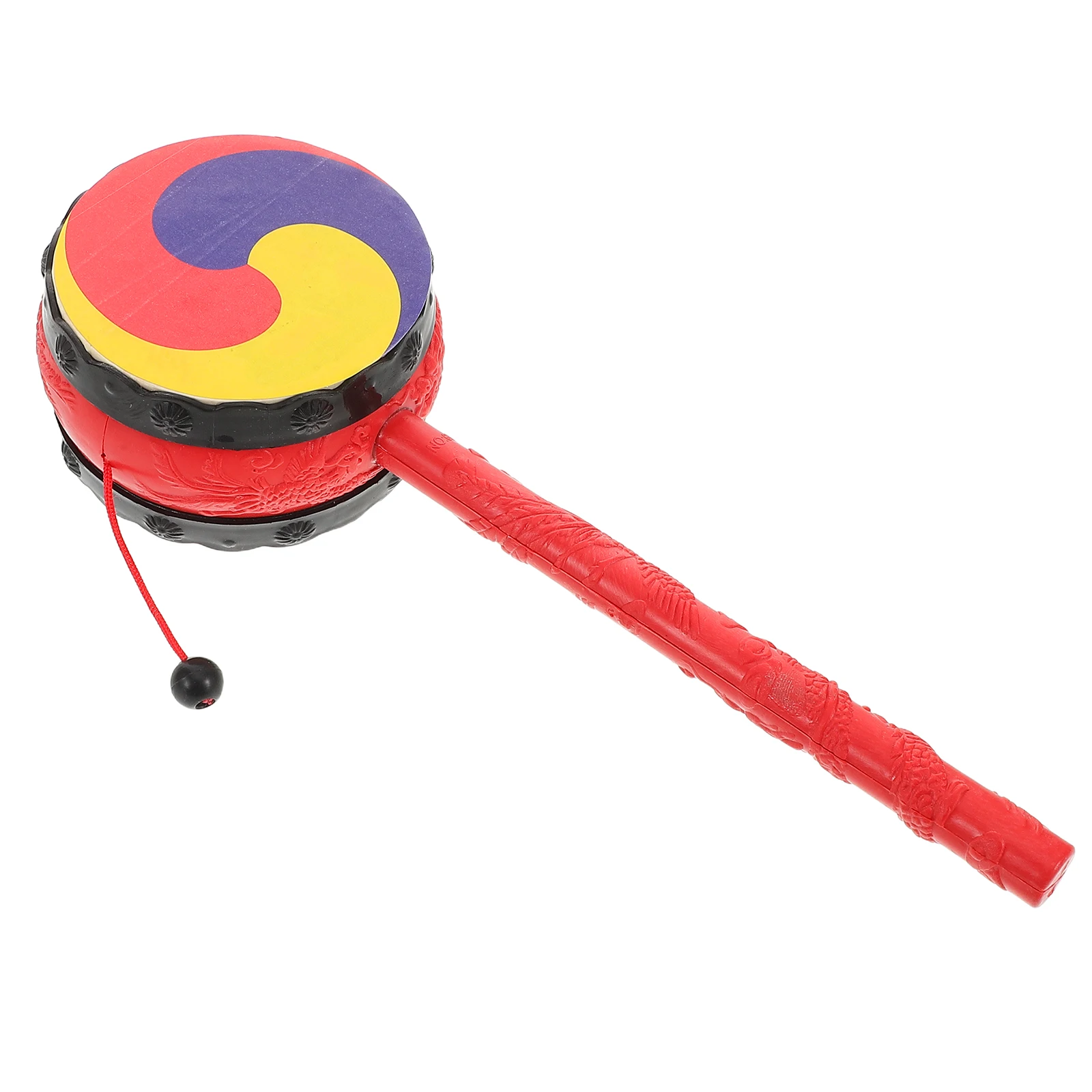 

Korean Tai Chi Drum Floor for Kids Baby Musical Toys Hand Drums : Children Small Gift Instruments