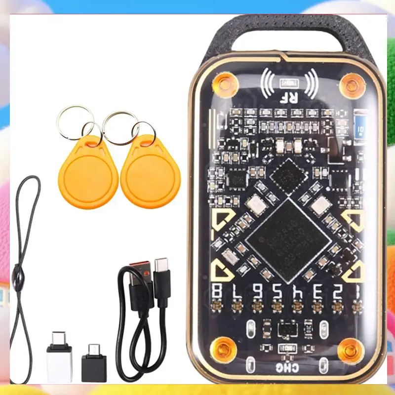 

Chameleon Ultra Upgrade Smart Card Emulator+2XCUID Keychain RFID Smart Chip Reader 125K 13.56Mhz Card Duplicator-ABUA