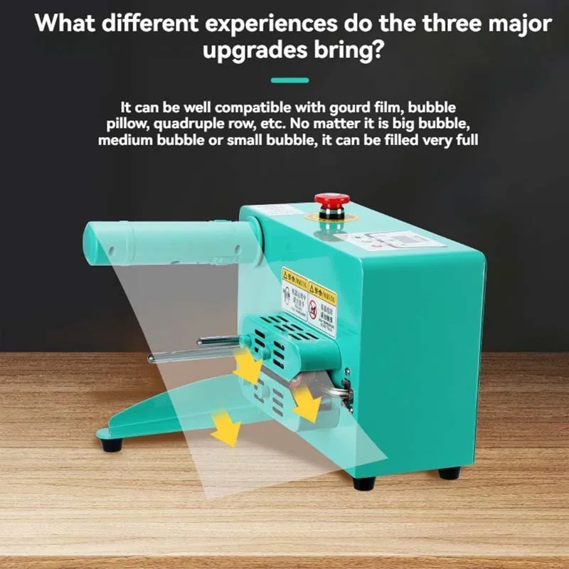 Fully Automatic Inflator Inflation Bag Filling Bag Bubble Pillow Bubble Cushion Machine Bubble Film Machine