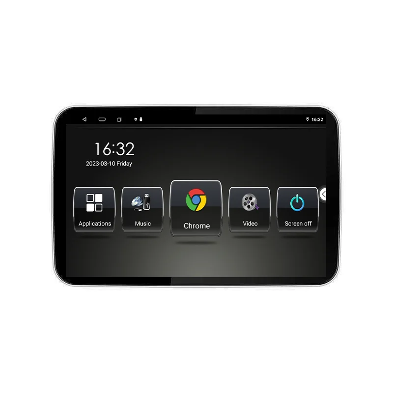 

Автомобильный монитор на подголовник с Android 12: Новый обновленный планшет с сенсорным экраном для Carplay/Netflix/Youtube и онлайн-видео для задних сидений автомобиля