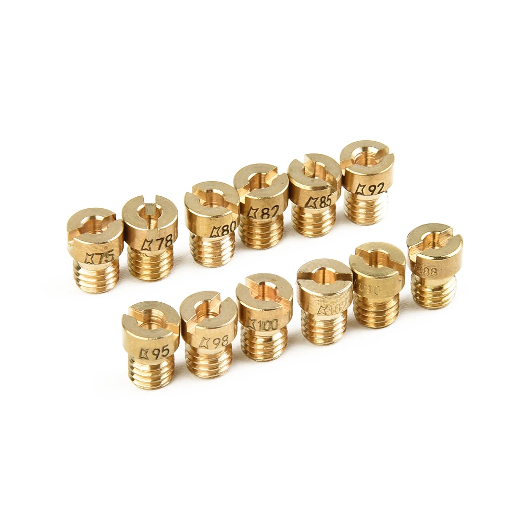 #75 - #102 Carburetor Main Jet For PHBG AD/DS Jets Main Racing Carburetor Sturdy High Quality #75 - #102 Carburetor