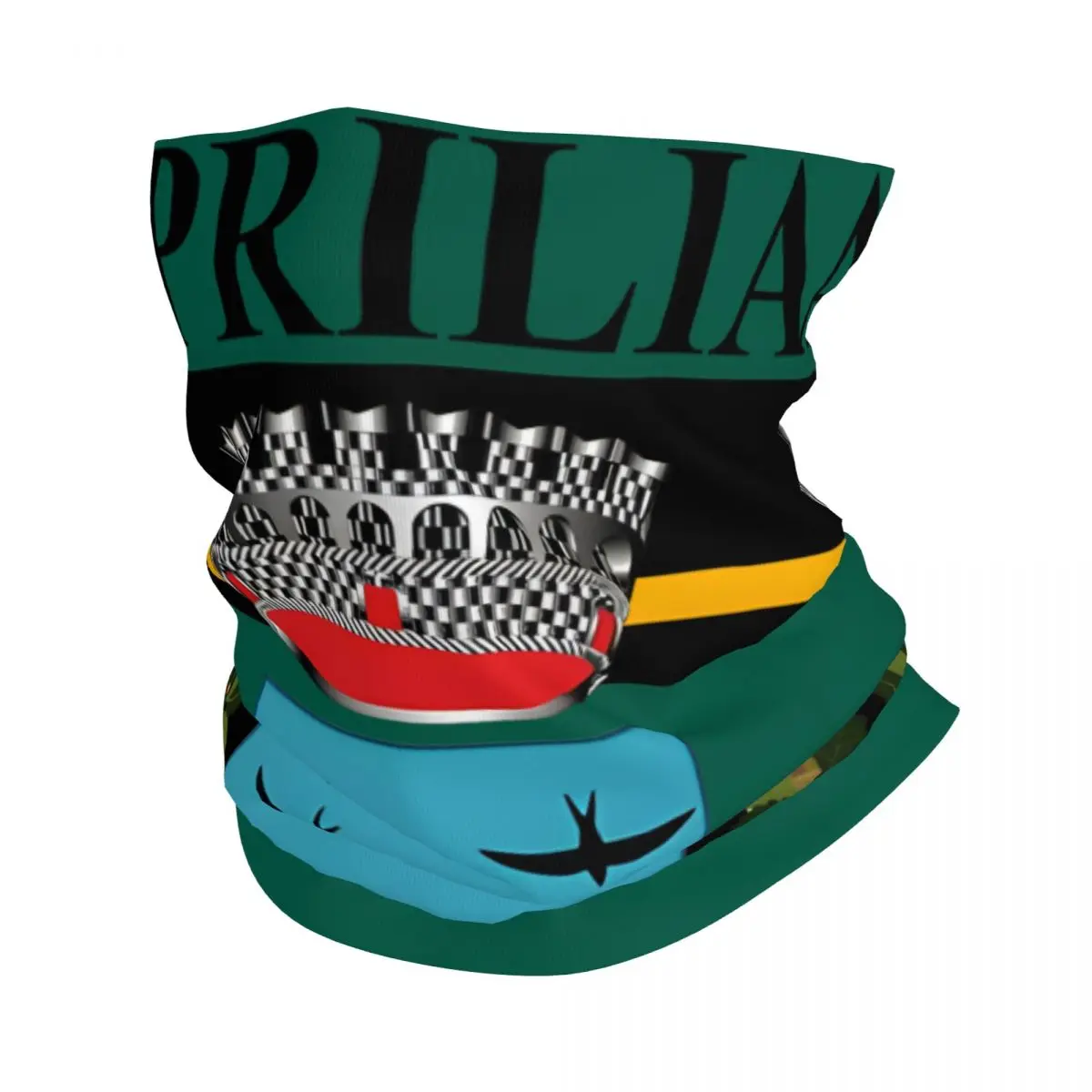 Fan A-Aprilia Bandana Neck Cover Motocross Face Scarf Balaclava Cycling Unisex Adult Breathable