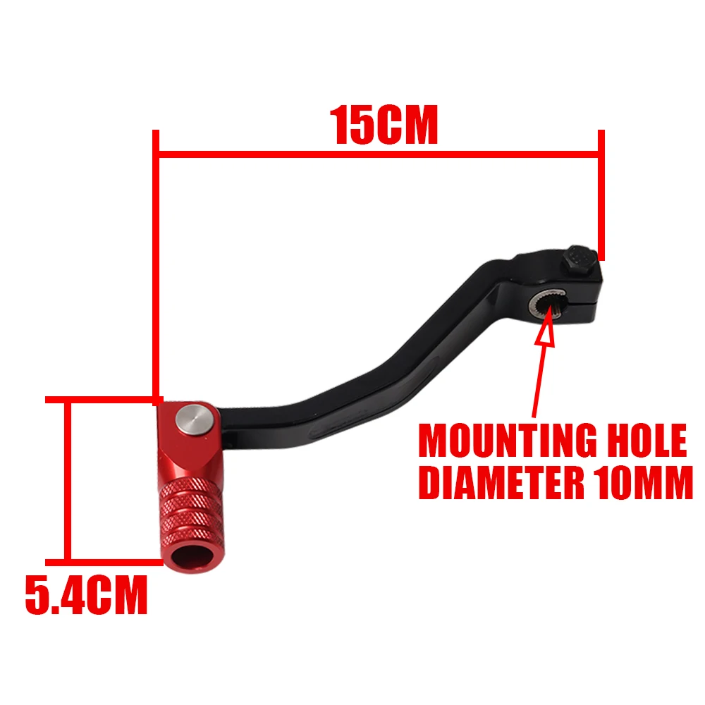 For HONDA TRANSALP 600 650 XL600V XL650V XL 600V 650V Motorcycle Accessories Gear Shift Lever CNC Forged Gear Shifter Pedal Rod view 6