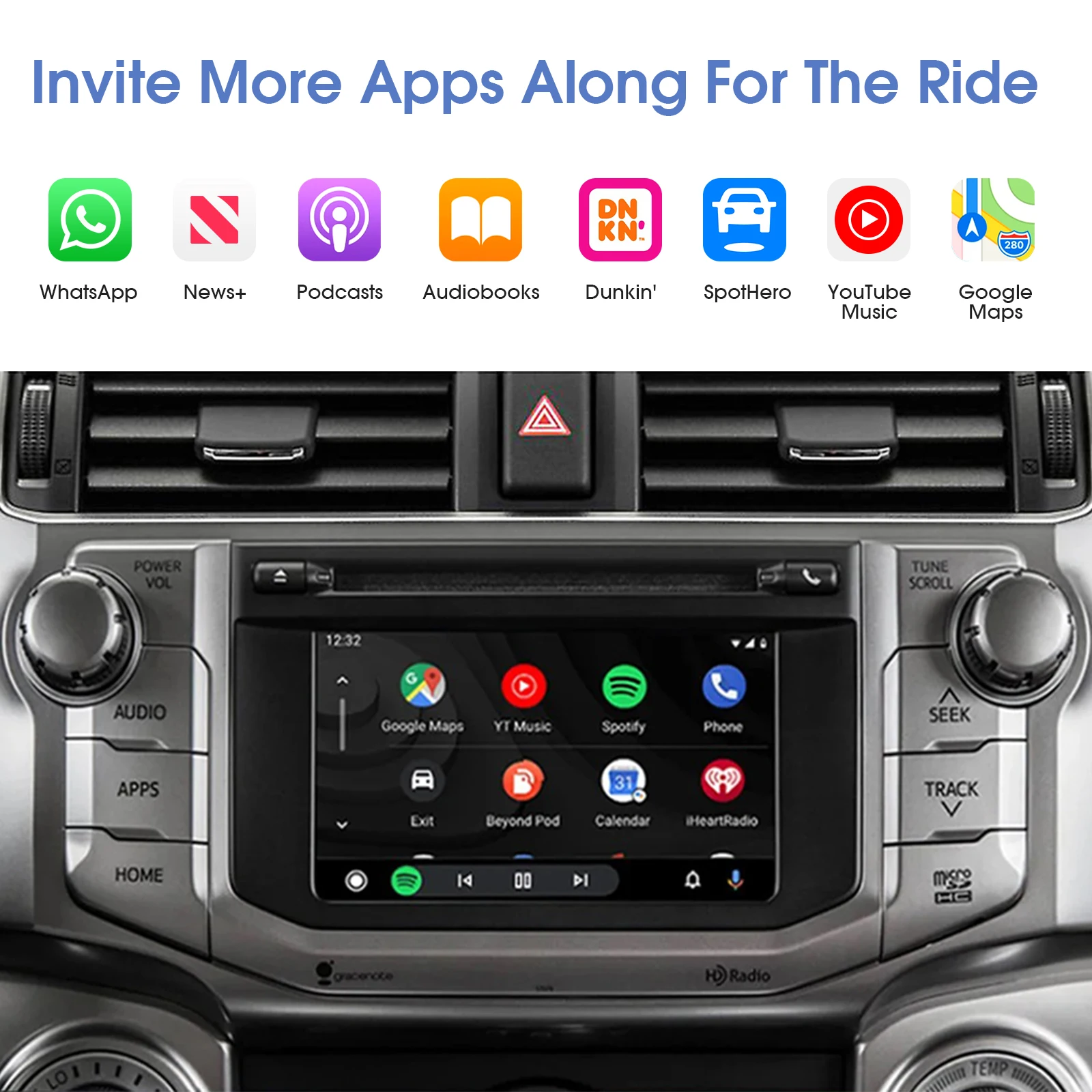 EZonetronics OEM ترقية الشاشة فك صندوق muItimedia واجهة CarPlay أندرويد السيارات التحديثية عدة لتويوتا Touch2 و Entune 2 #1