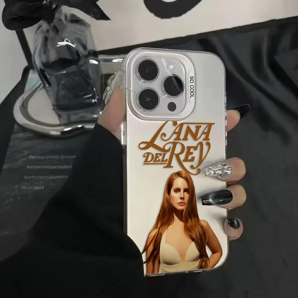 Capa de Telefone Singer Lana Del Rey para Infinix HOT 70 NOTE 60 50 50I 40I 40 30 30I 20 20S 12 11 11S 10S Capa de Telefone à Prova de Choque