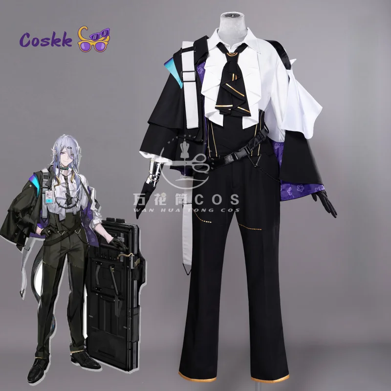 

Arknights Game Shalem Cosplay Costume Suit Uniform Halloween Carnival Christmas Party PlayRole Women Men Clothes
