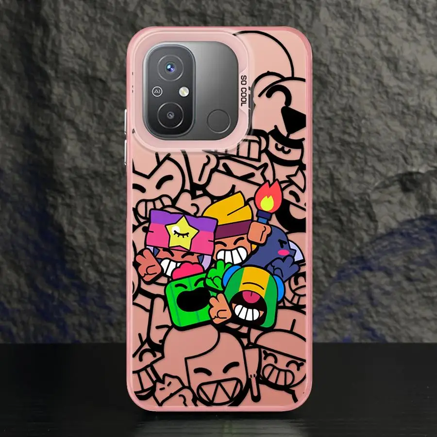 حافظة لهاتف Xiaomi Redmi 13C 13 12 A4 12C 14C A1 A3 A2 Plus A3x Games Stars Leons Cool #6