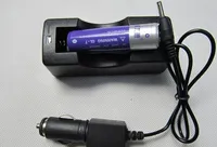 Banggood New 4.2V 3.5mm DC 12V-24V Car Charger Adapter Portable Charger For Rechargeable 18650 Battery LED Torch Flashlight