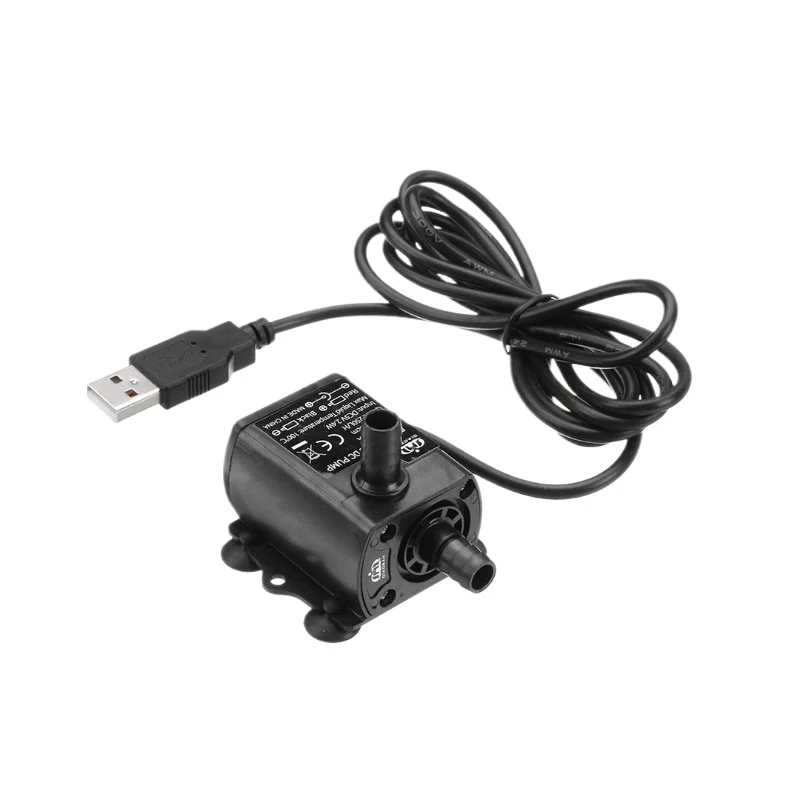 

QR50B 300 л/ч расход постоянного тока 12 В мини бесщеточный двигатель компьютер циркуляция воды фонтанный насос аквариум бассейн циркуляция