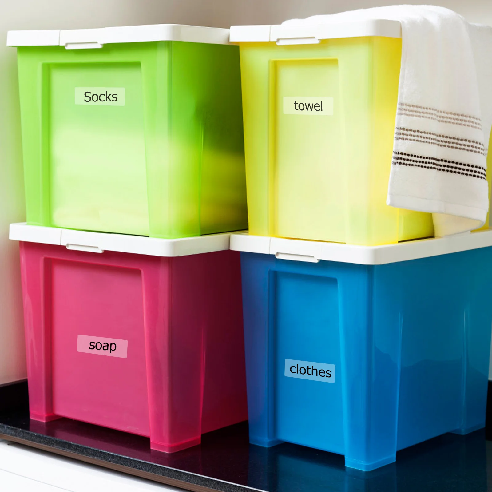 

1 Roll Transparent Label Printer Tape Self-Adhesive Clear Label Sticker Waterproof For Home Store Office Use
